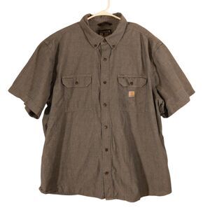 Carhartt Gray Casual Button Down Shirt
